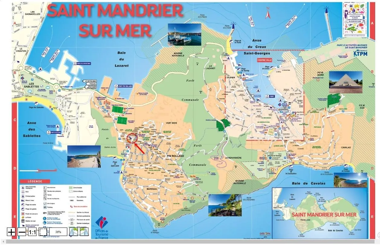 Saint-Mandrier-Sur Mer Pin Rolland Joli Studio Plage Vacances France